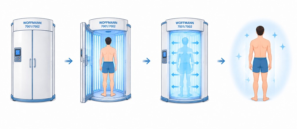 Wofmann 7001/7002 Full-body Phototherapy System