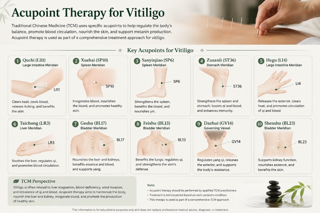 Acupoint Therapy for Vitiligo overview