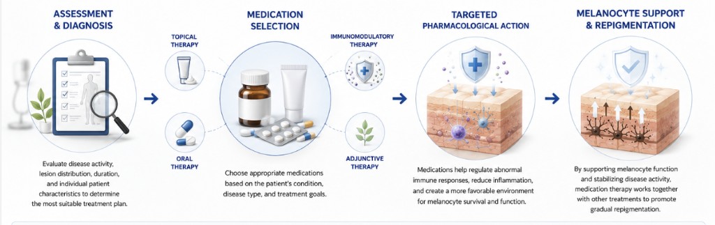 Medication therapy four-step treatment workflow